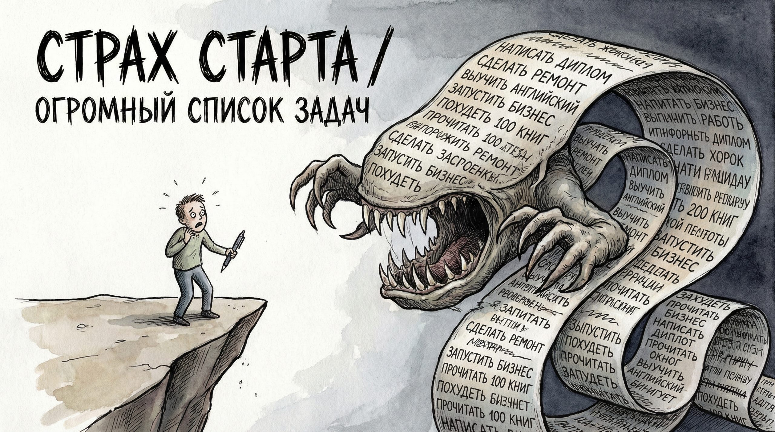 Страх начать вести социальные сети